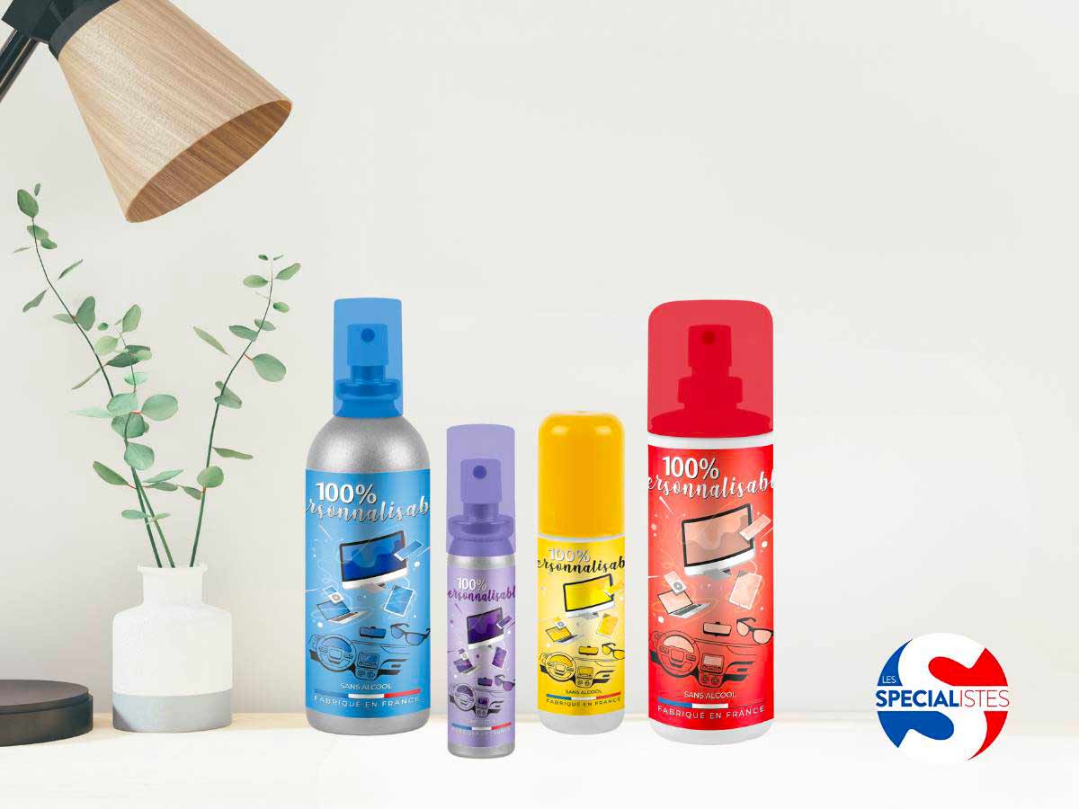 Spray nettoyant lunette écrans