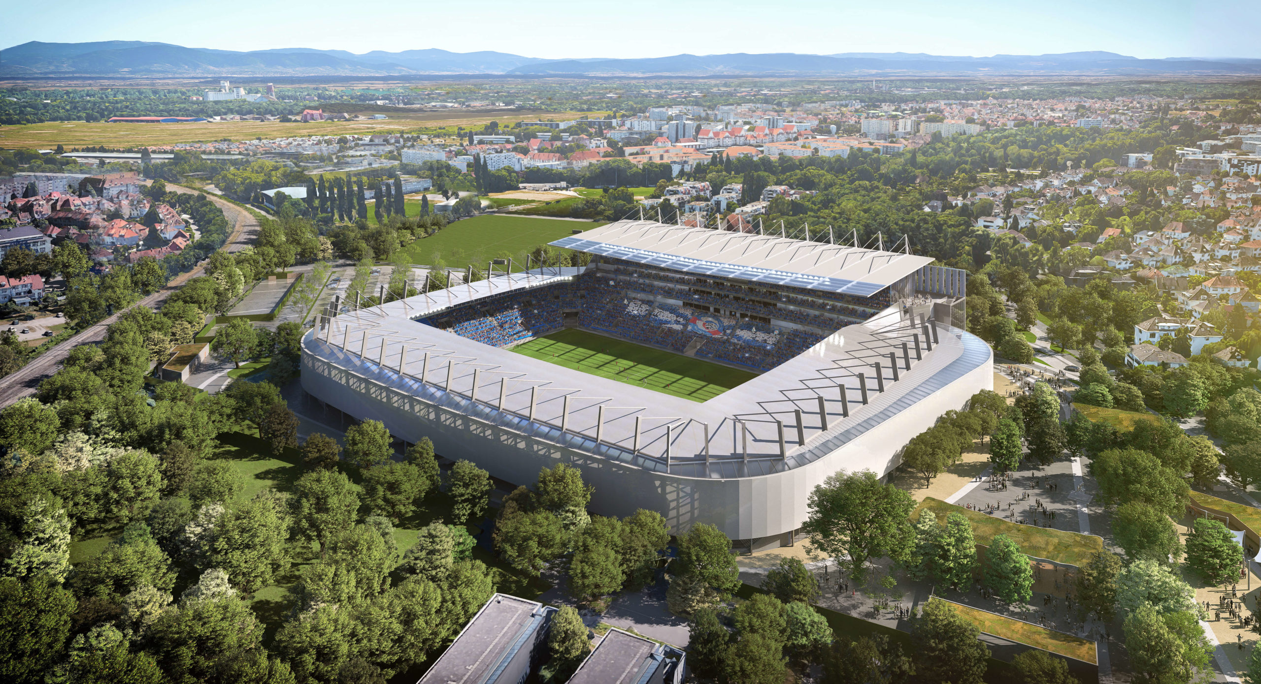 Visuel du lieu : Stade de la Meinau, Strasbourg